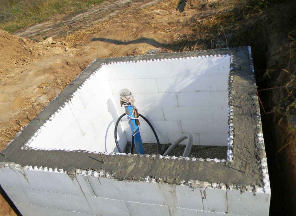 Cured Insulated Concrete Formwork